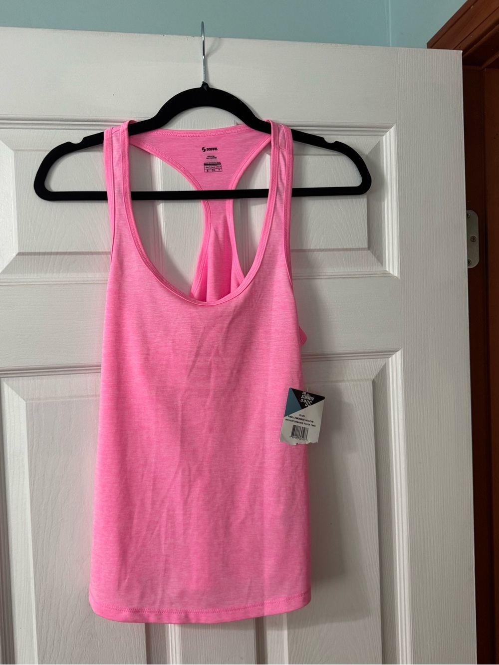 Soffe Neon Pink Racerback Tank